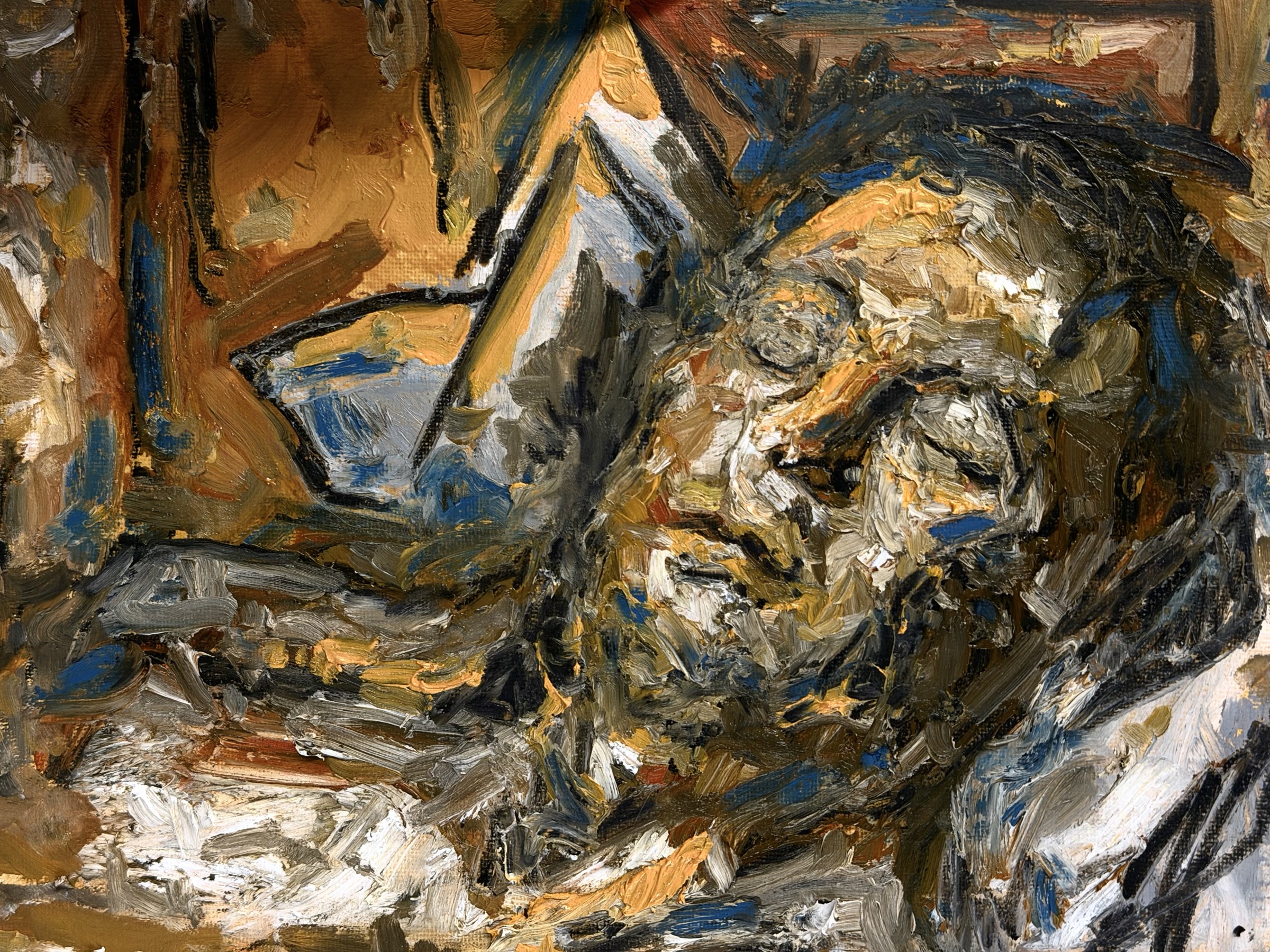 Head, lying, 2026