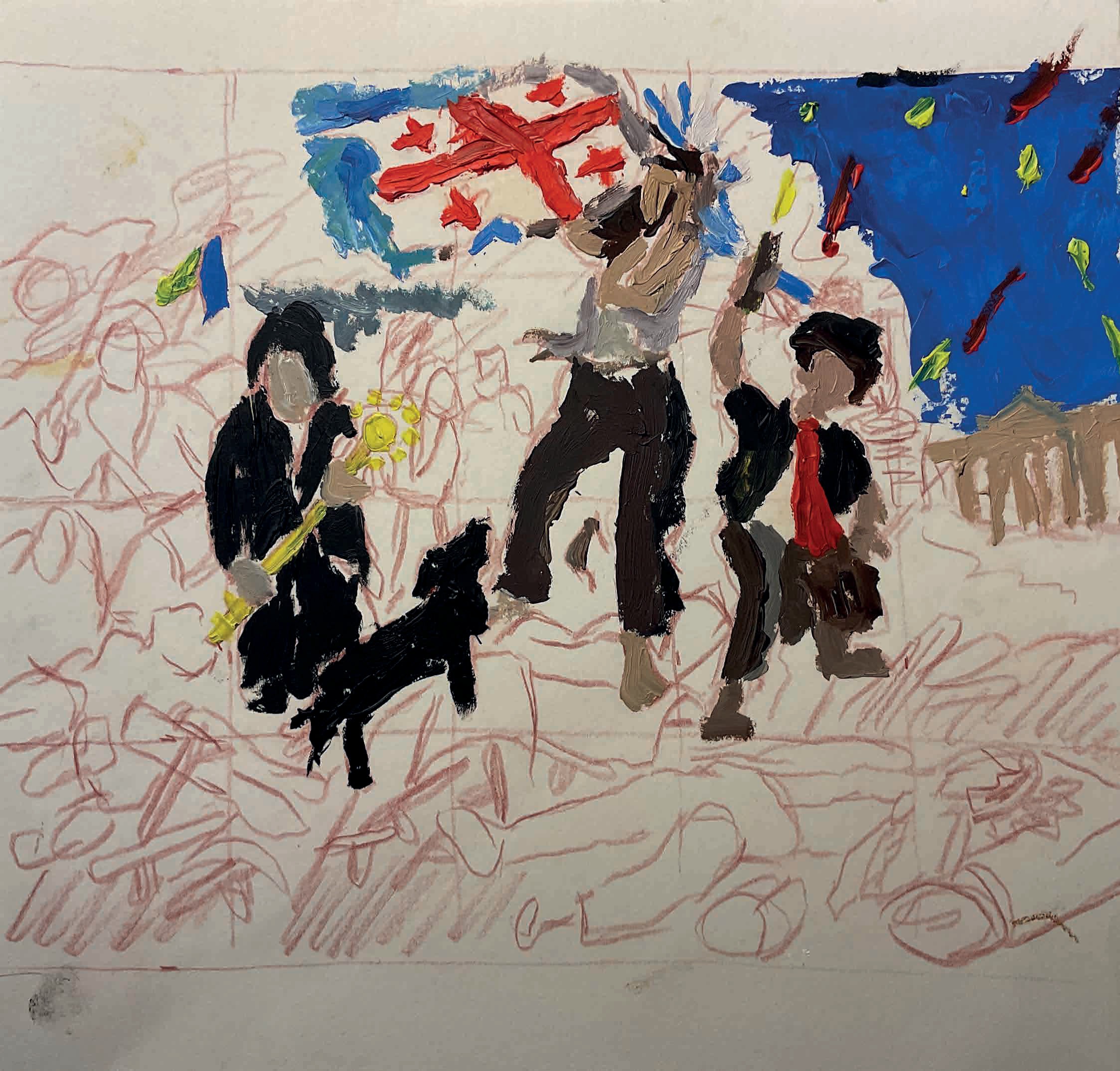 Georgian Revolution, preliminary studies, 2024
