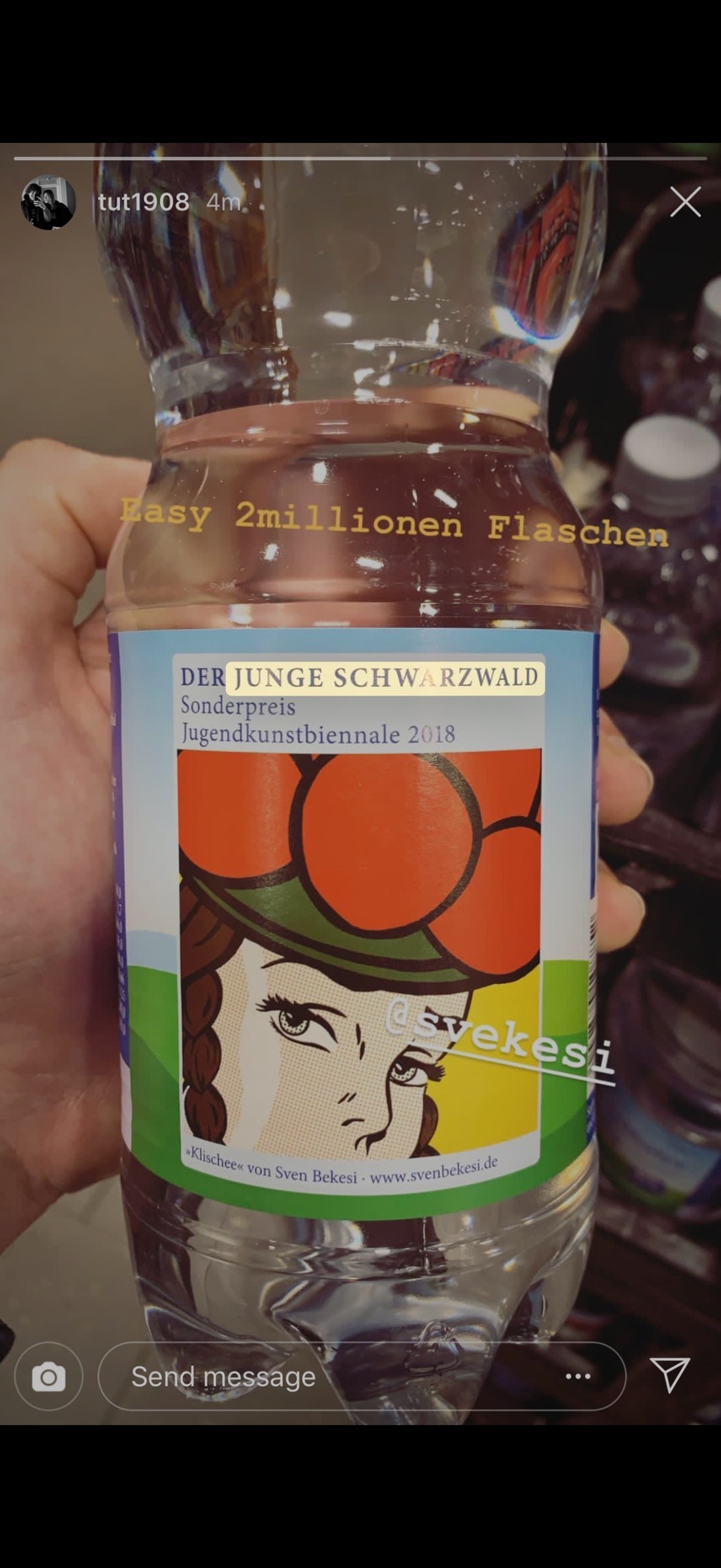 Klischee, the bottle, 2016