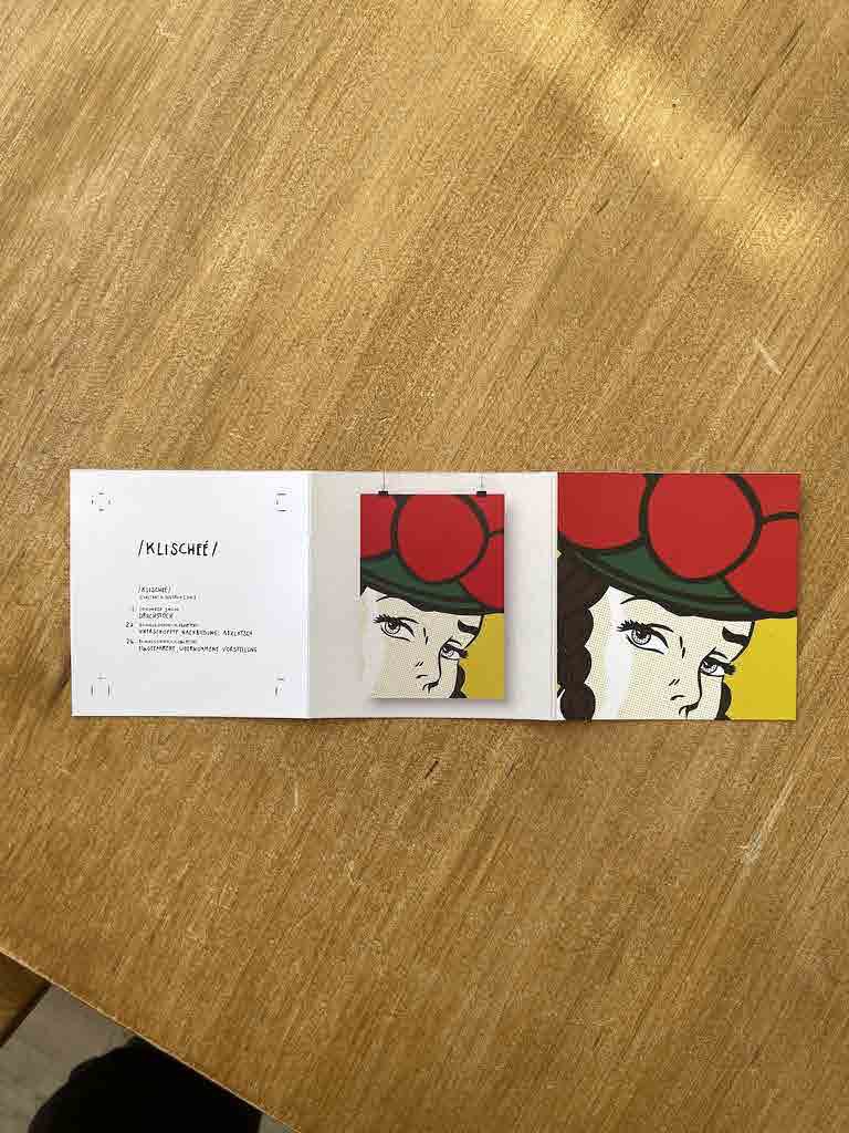Klischee, leaflet, 2016