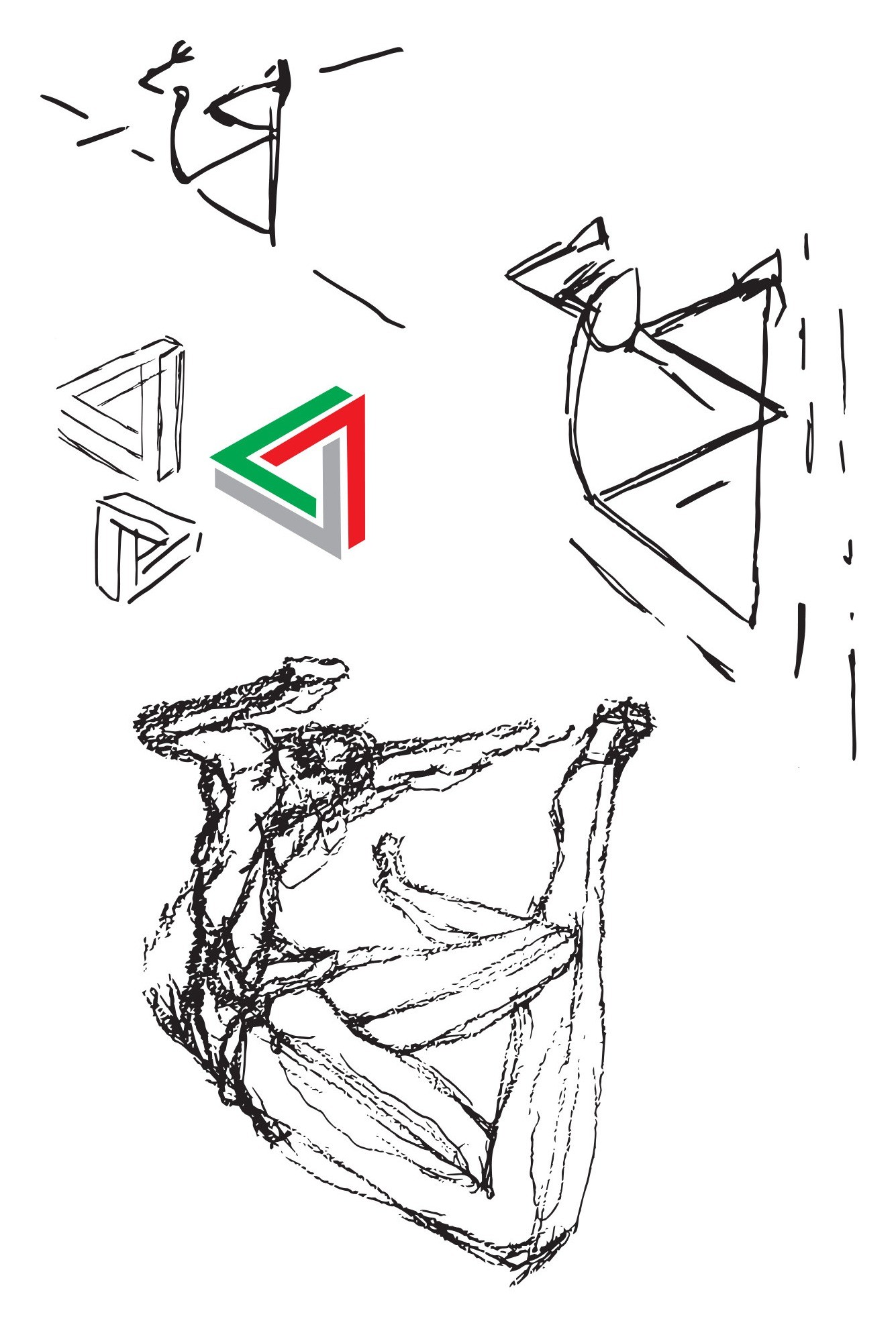 Multidimensional Acrobatics, study sheet, 2025