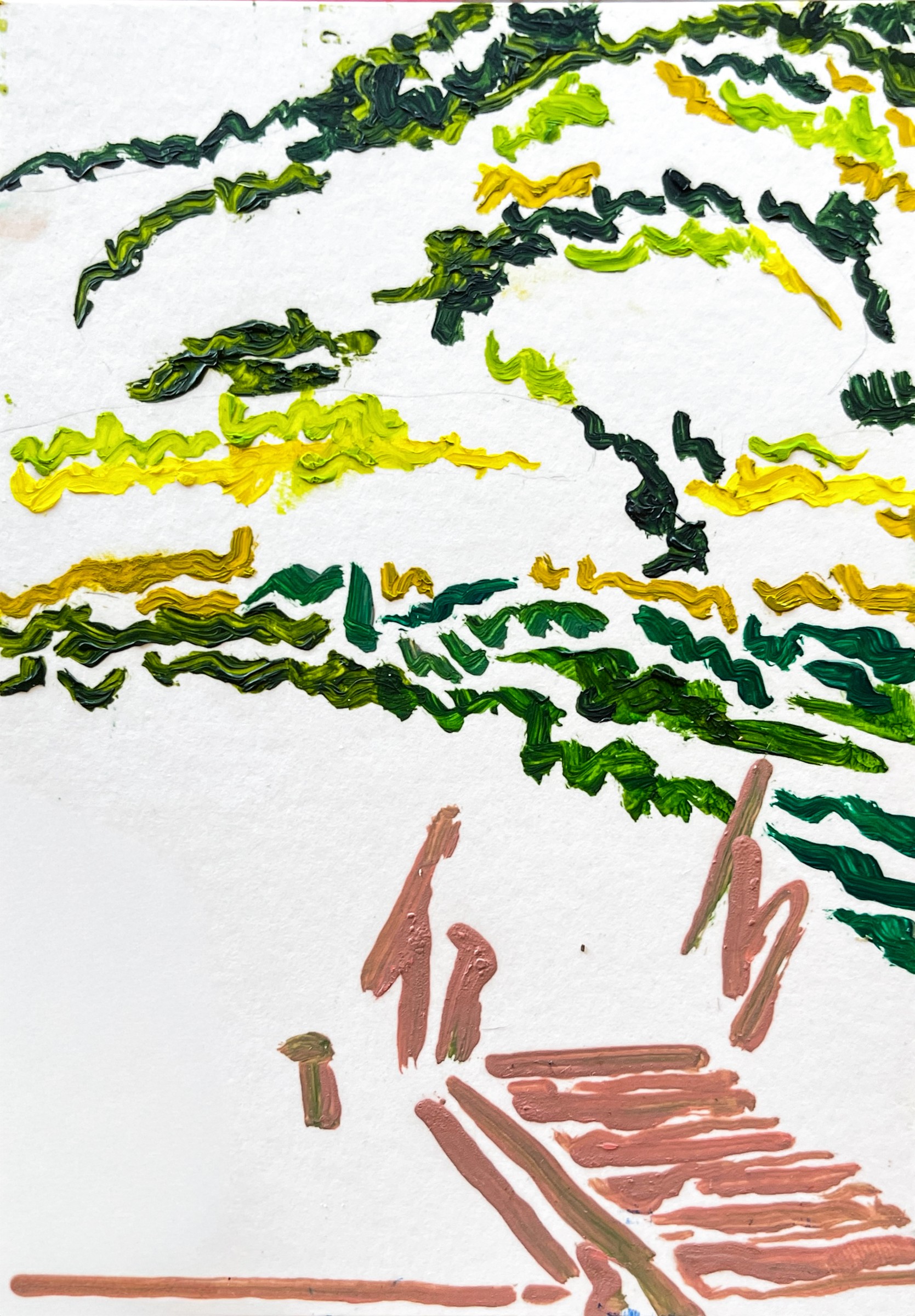 Park, two small studies, 2025